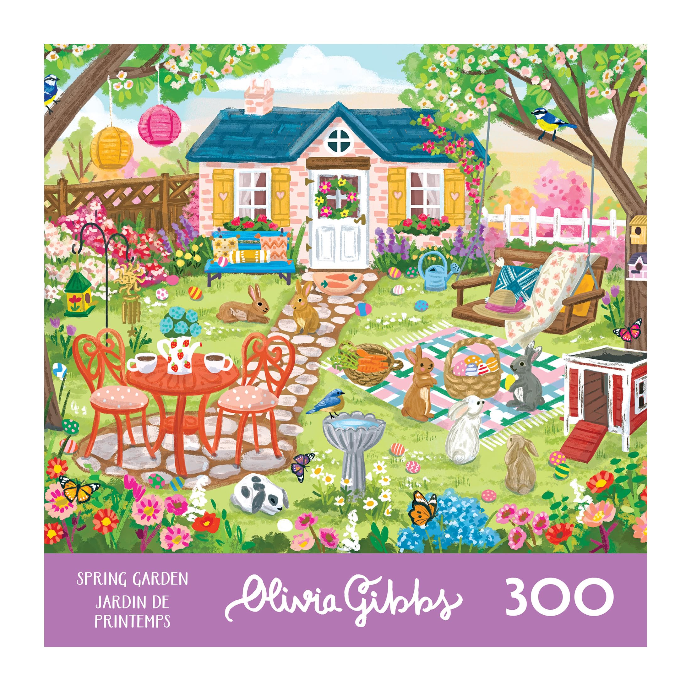 Amazon.com: RoseArt - Olivia Gibbs - Spring Garden 300 Piece